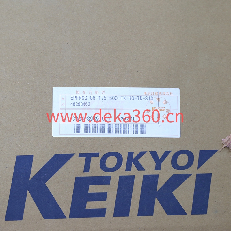 TOKIMEC/TOKYO KEIKI比例阀EPFRCG-06-175-500-EX-10-TN-S10