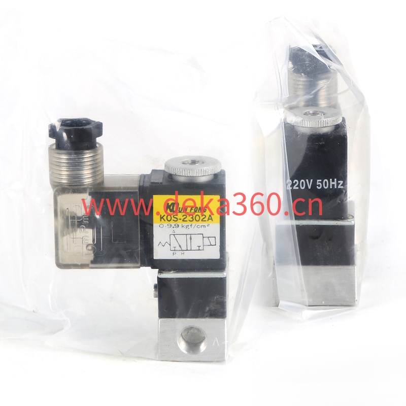 台湾KOUN FONG电磁阀KOS-2302A   220VAC