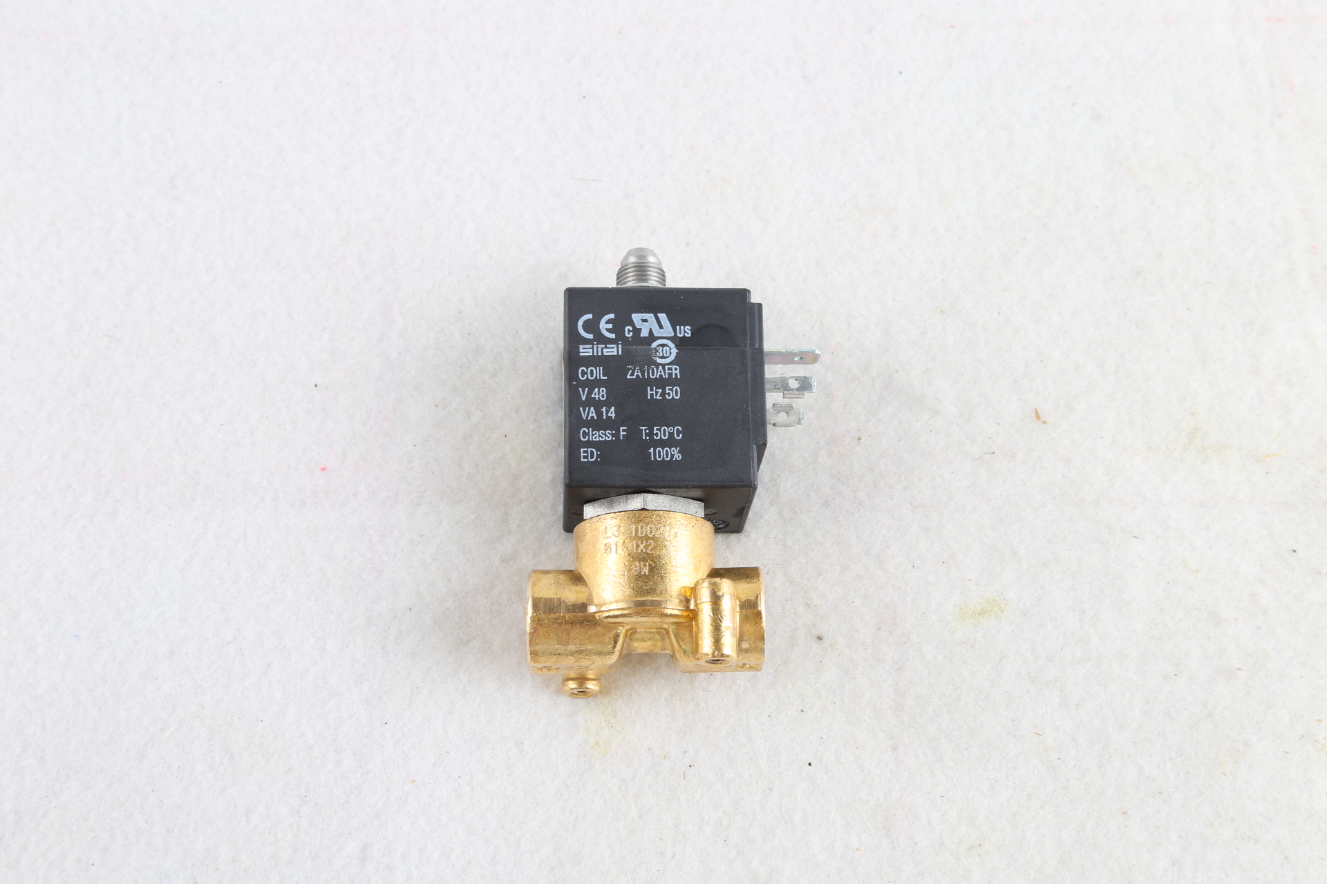 意大利SIRAI电磁阀L321B02C-ZA10A 1/4x2,3 mm V. 48/50​