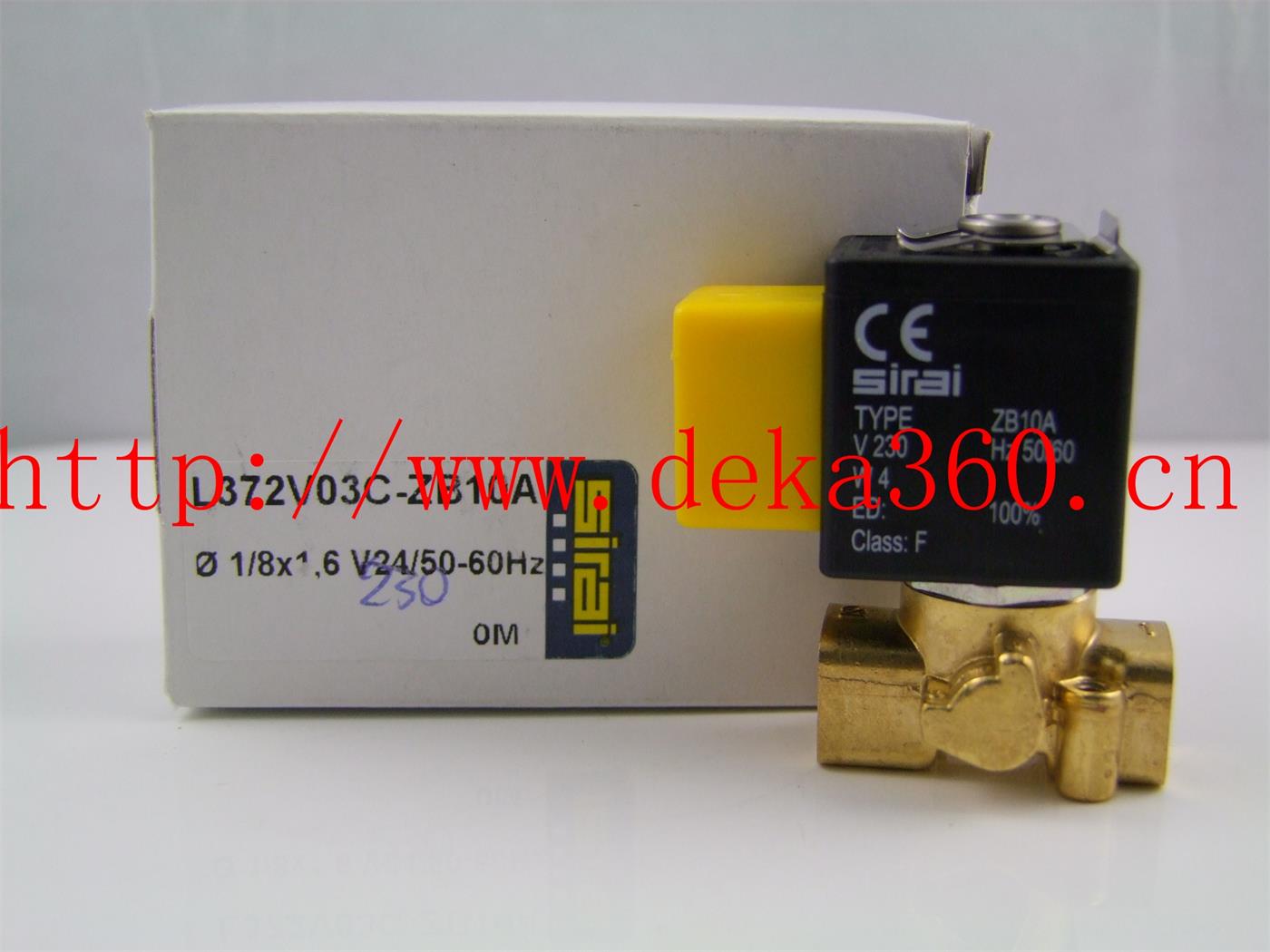 意大利SIRAI电磁阀L372V01A-ZB12A