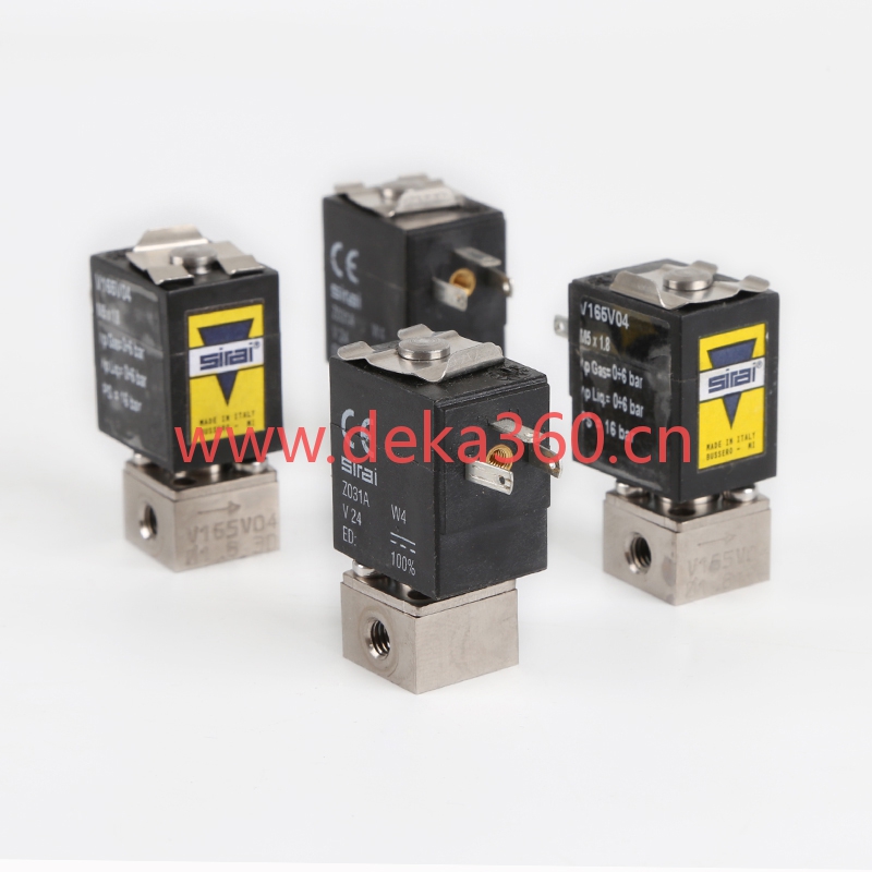 意大利SIRAI(ASCO)电磁阀V165V04-Z031A 24VDC