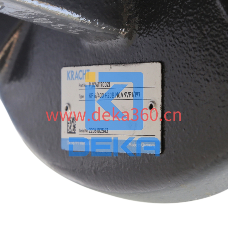 德国KRACHT齿轮泵KF6/400H20BNOA7VP1/197