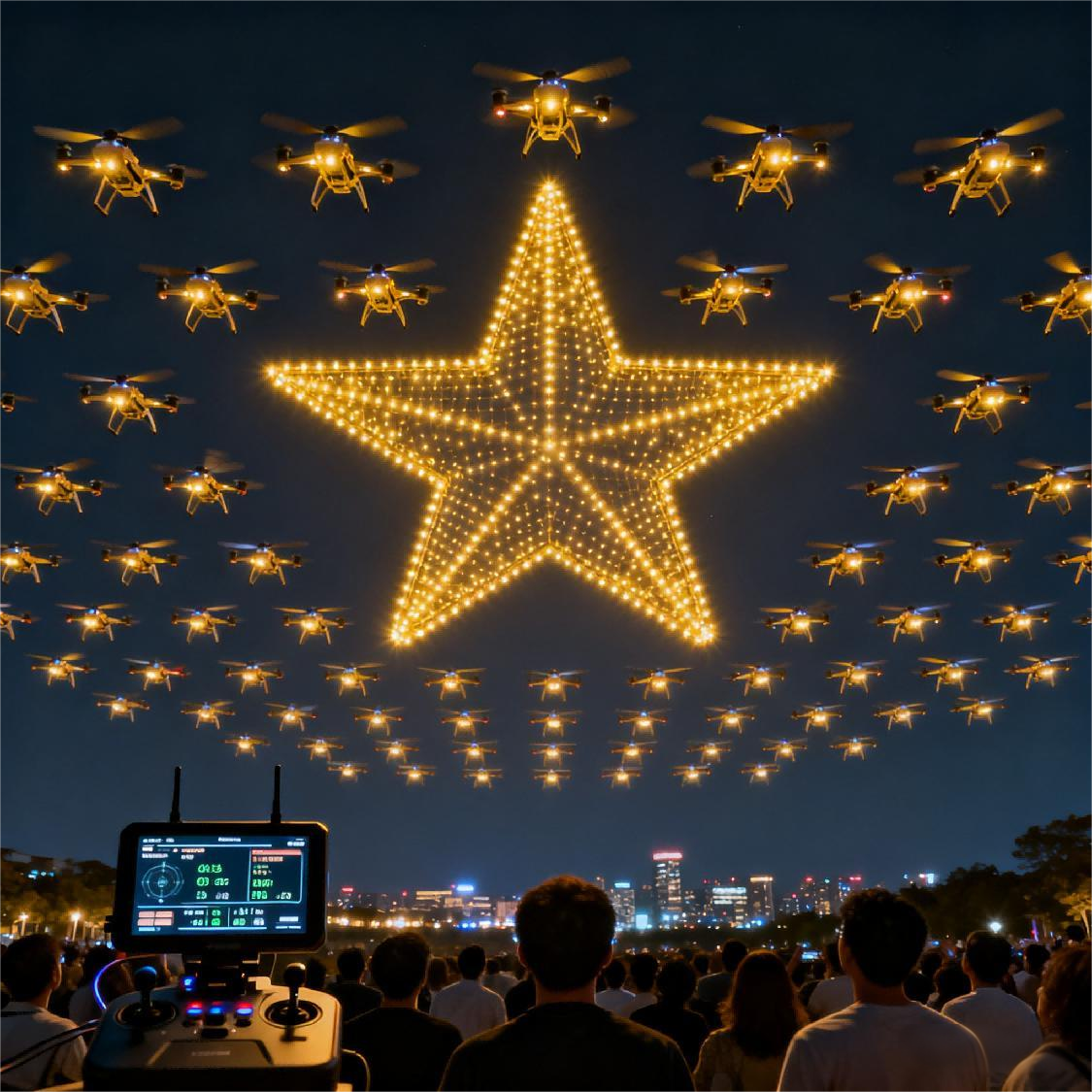 无人机群控制技术