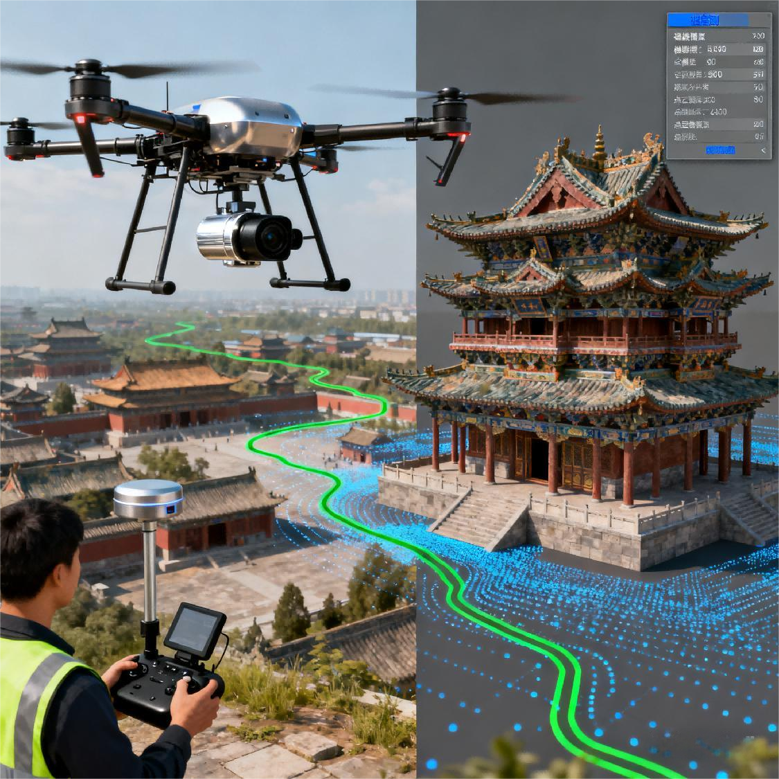 无人机航测与三维建模