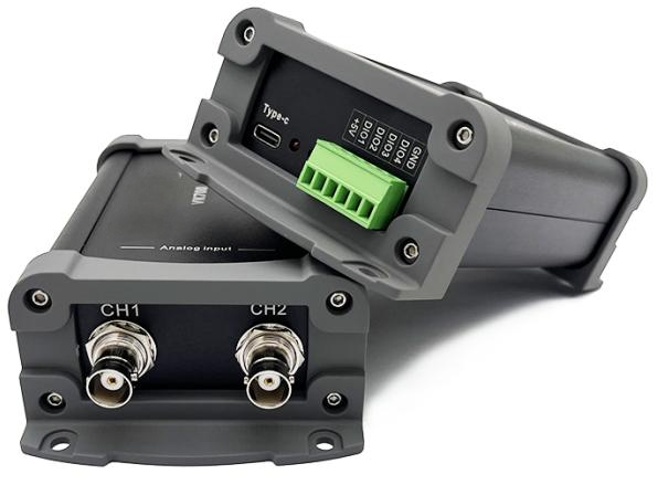 PGK700两通道USB高速24位数据采集卡