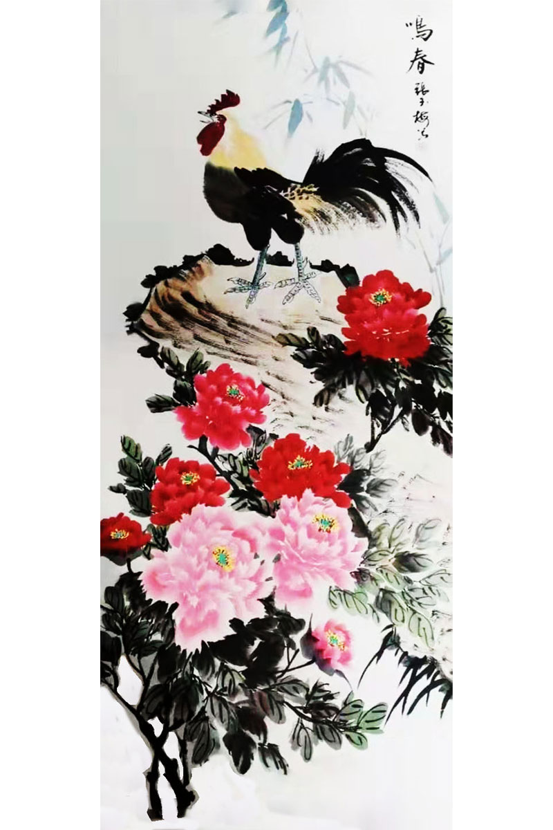 张玉梅：公鸡