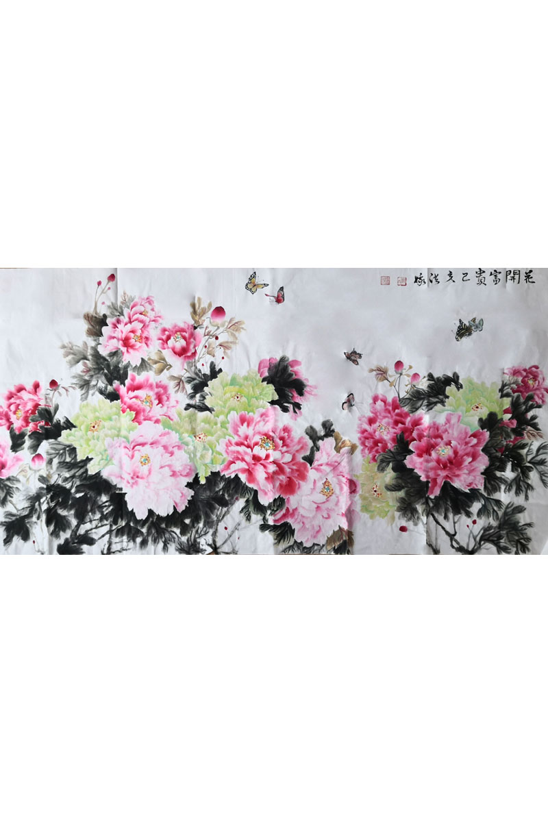 赵洪娥：牡丹