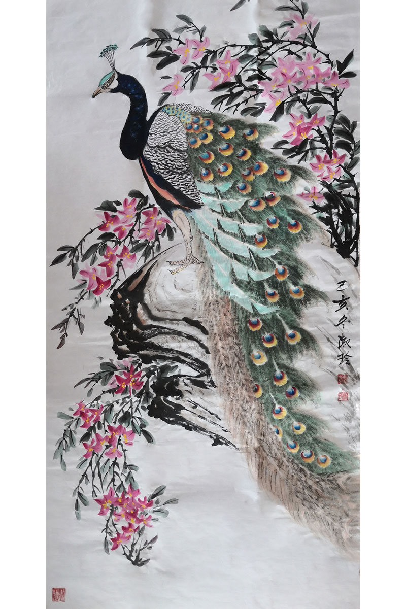 潘淑玲：孔雀