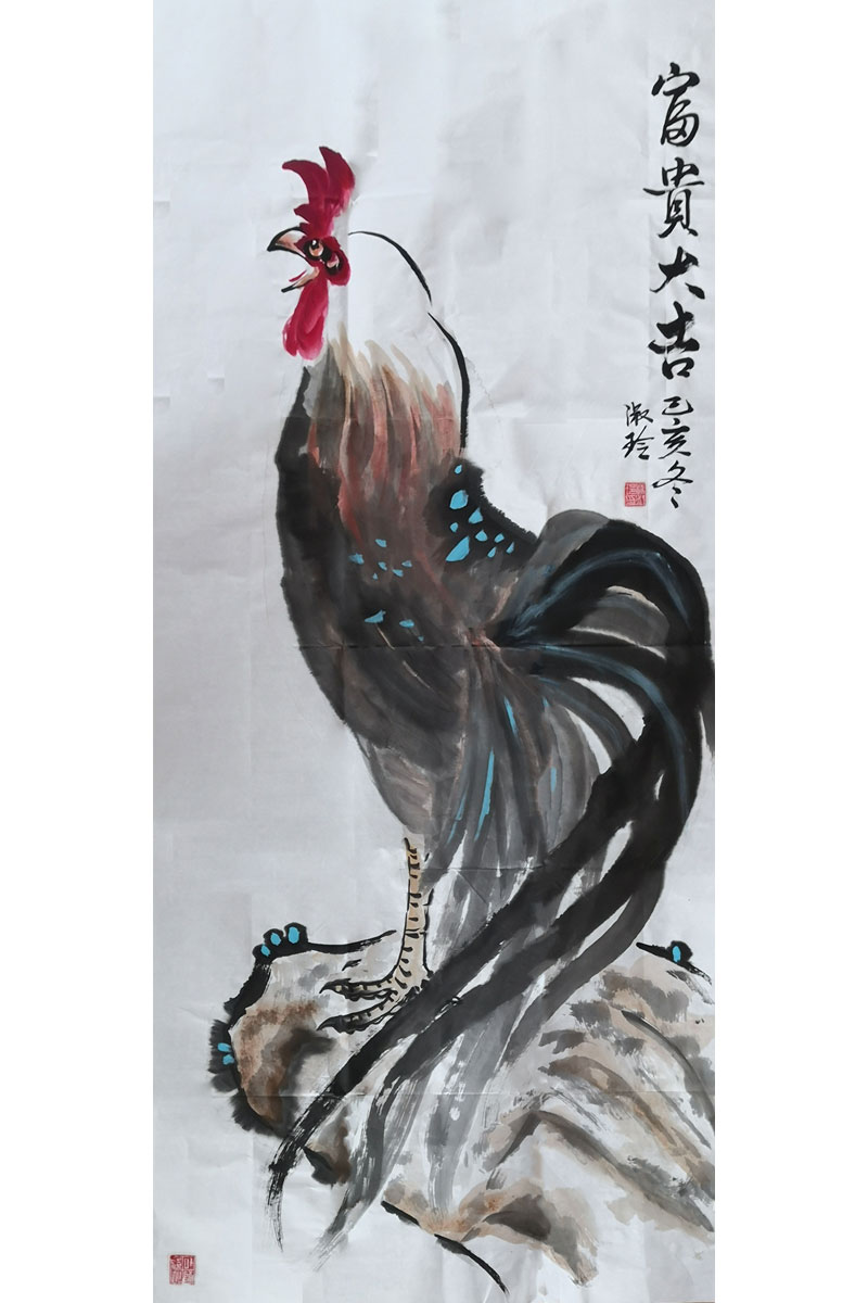 潘淑玲：公鸡