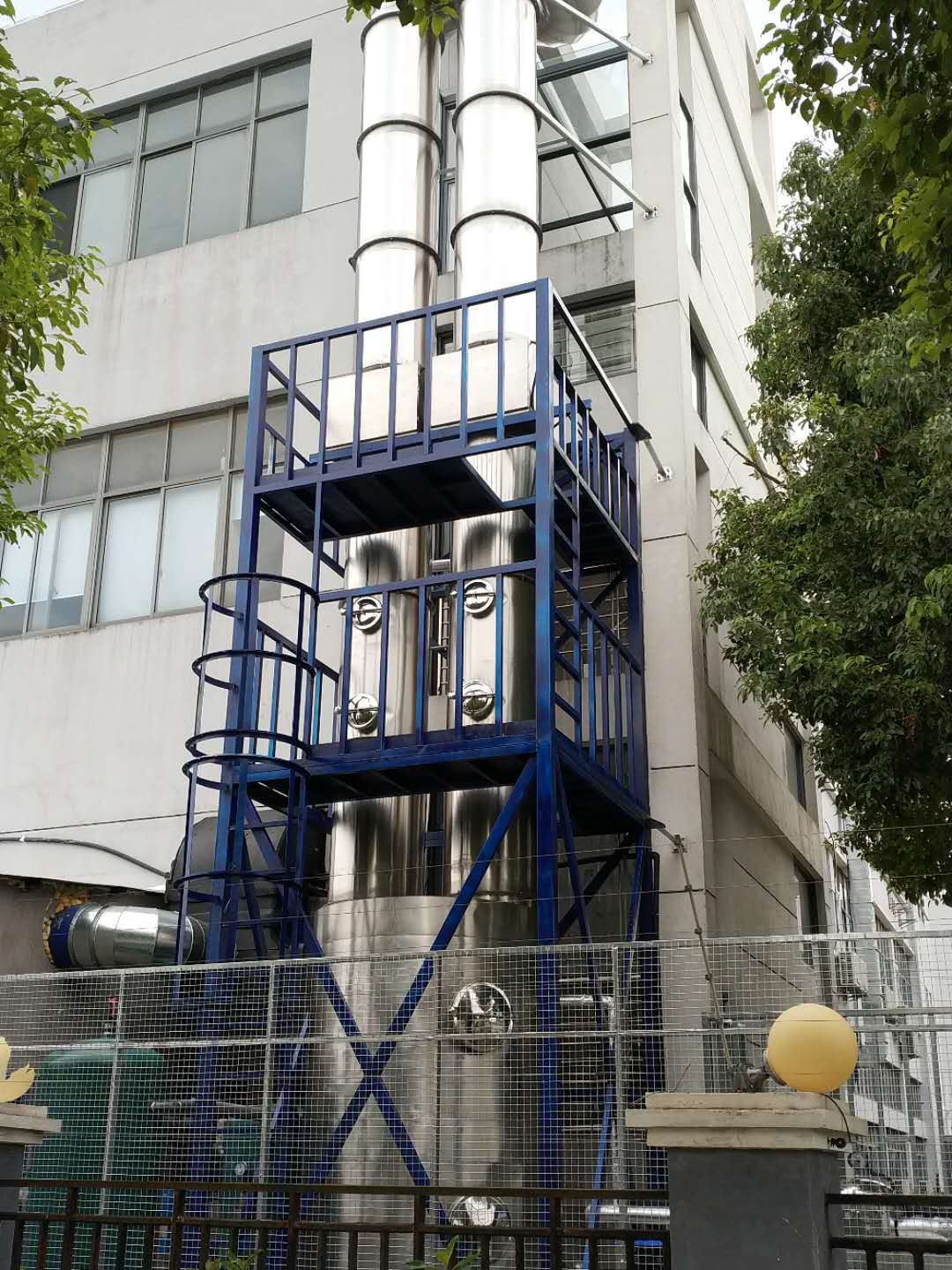 安徽X越环保废气处理项目完工