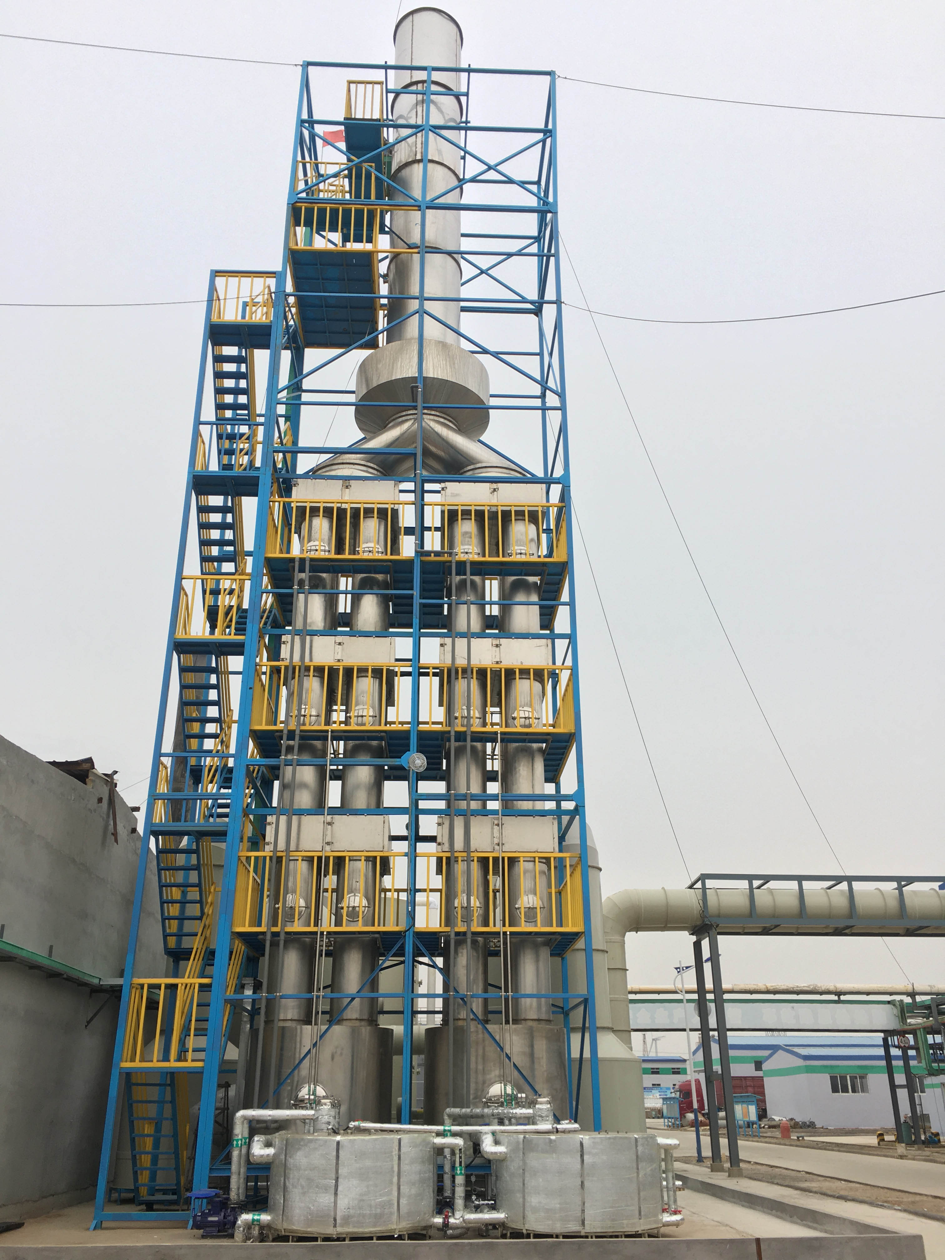 山東XX噴漆廢氣處理項目順利完工
