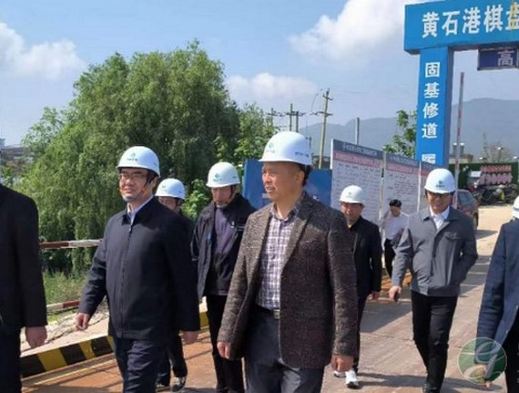 市重点办赴砂石集并中心督导检查项目建设