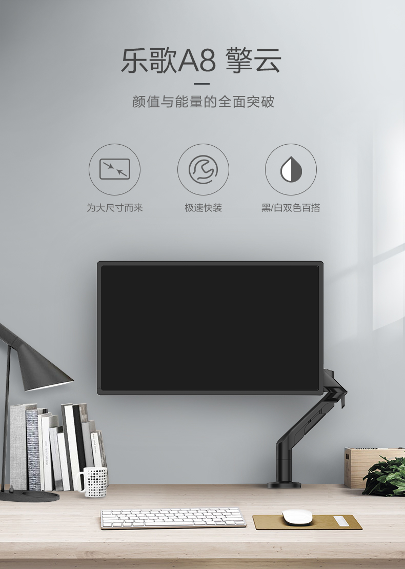 乐歌（Loctek）A8 显示器支架