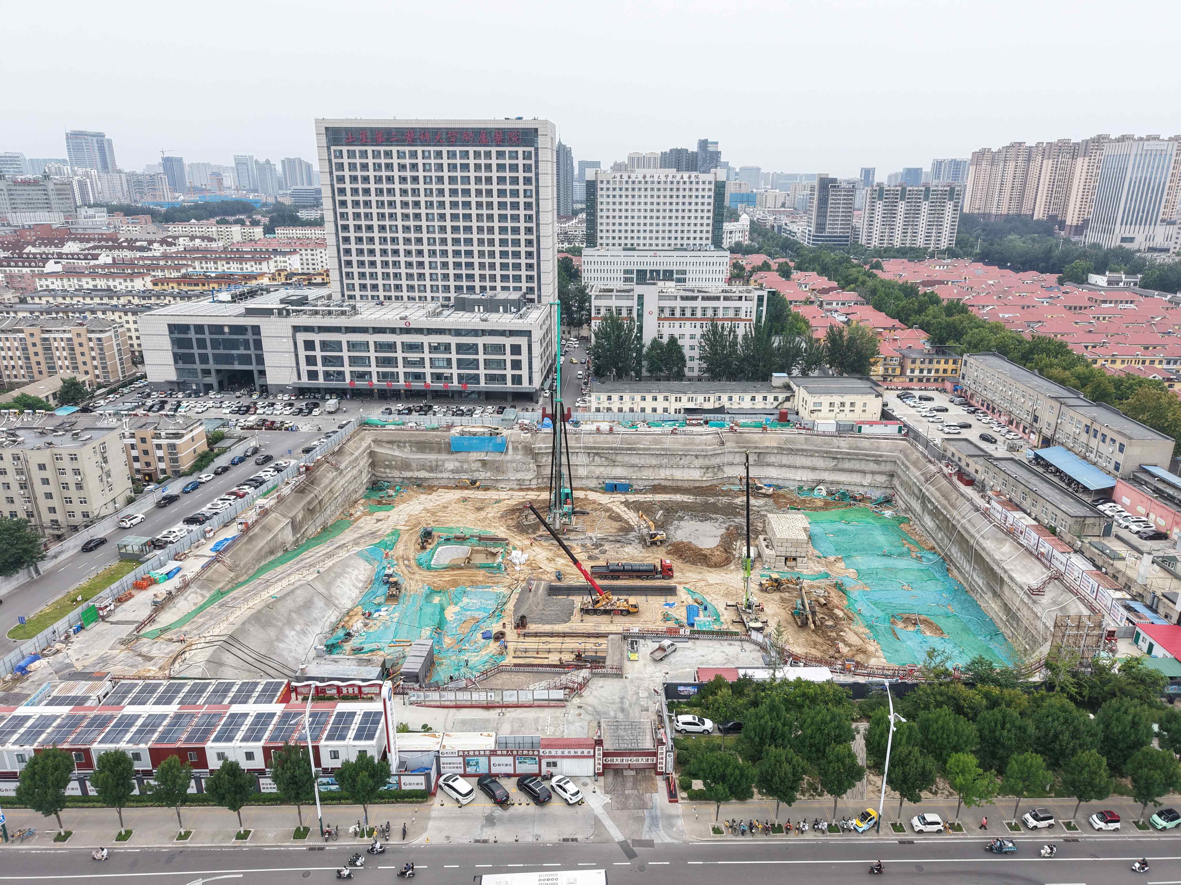 奮戰(zhàn)“鳶都之城”，上工MS系列雙輪攪在百米基坑上演止水攻堅戰(zhàn)！