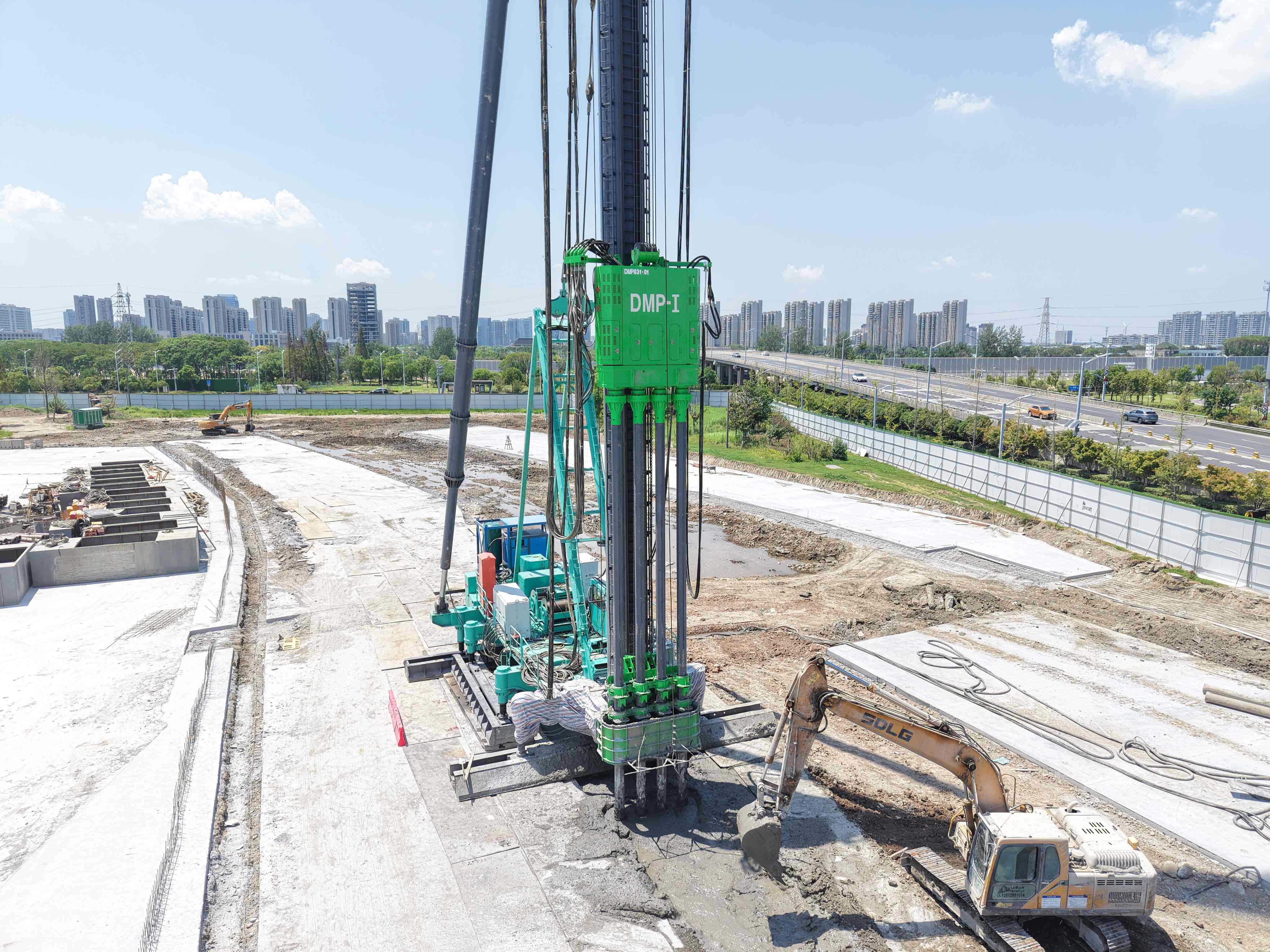 深層加固，助力軌交 | DMP工法攪拌樁為城際鐵路筑牢根基！