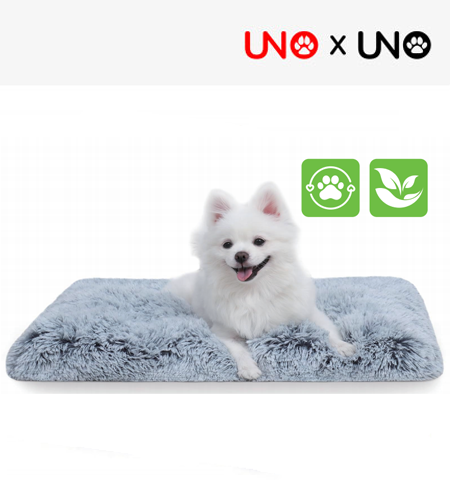 Non-removable Plush Dog Mat
