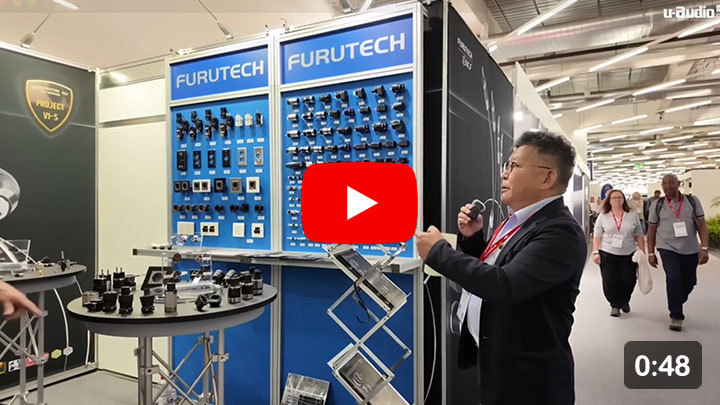 u-audio郭总编介绍Furutech在慕尼黑2025年高端音响展上推出新品