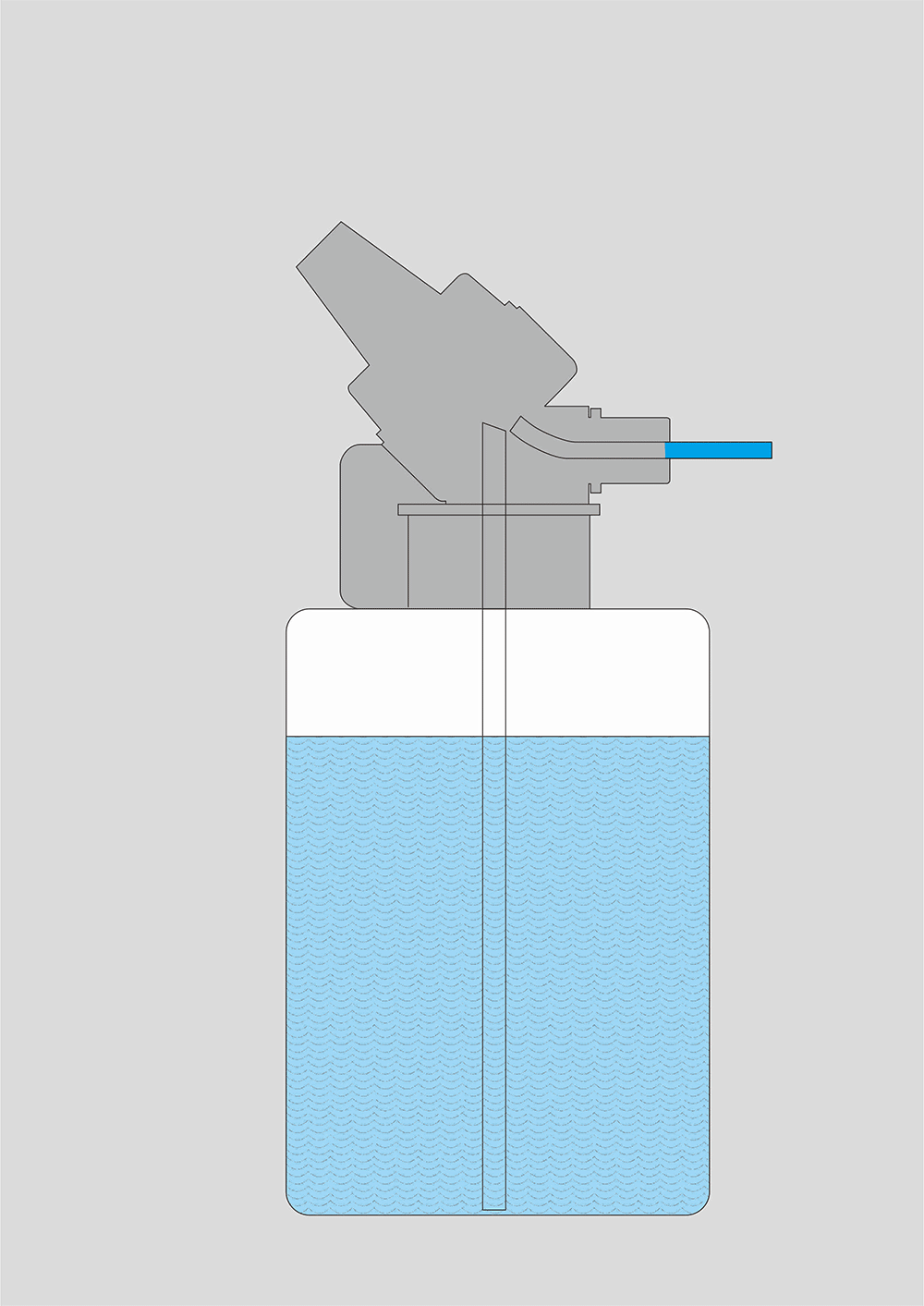 香氛机精油雾化示意图