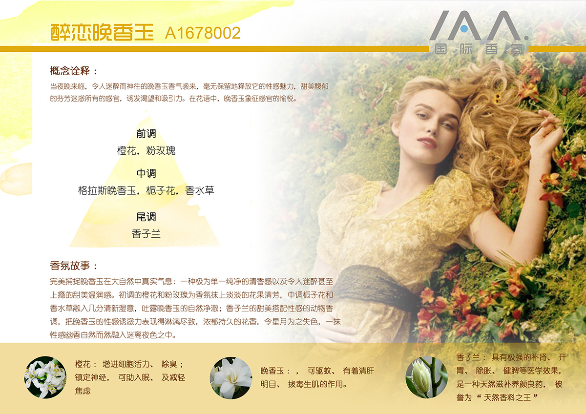 IAA国际香氛醉恋晚香玉型精油
