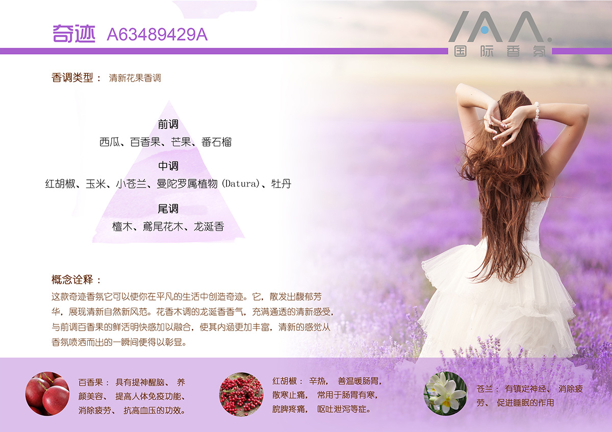 IAA国际香氛奇迹香型精油