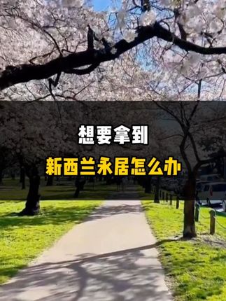 想要拿到新西兰永居怎么办？