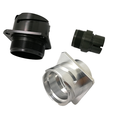 Connector CNC Turning & Milling zinc plaing