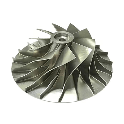 5-axis machining impeller
