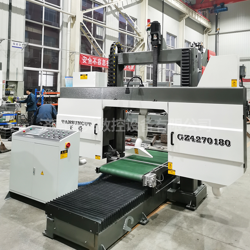 非金属高速平竖两用带锯床