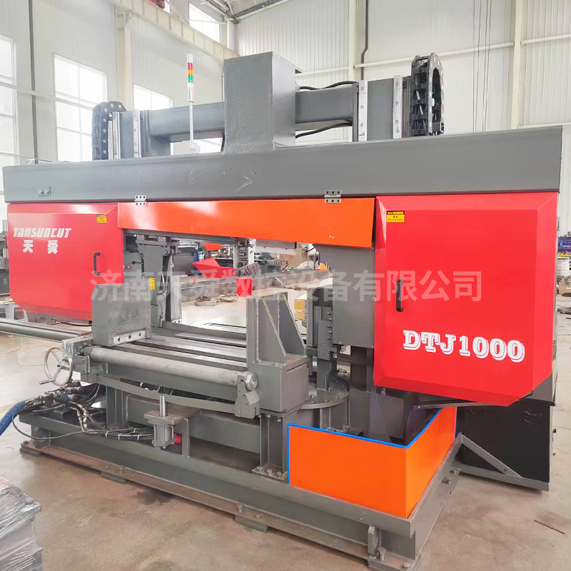 H钢专切数控角度龙门带锯床