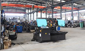 <div style="text-align:center;">
	<span style="font-size:14px;font-family:Microsoft YaHei;">锯床生产车间</span>
</div>