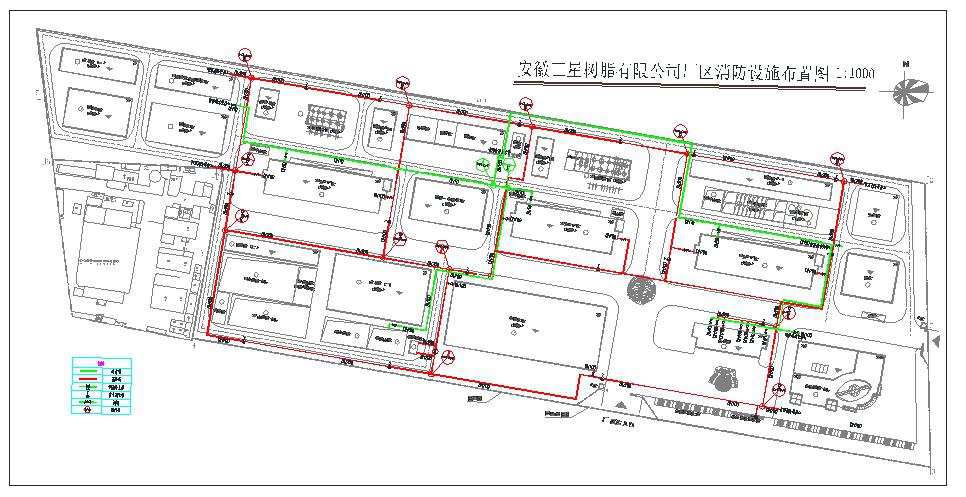 安徽三星樹(shù)脂科技有限公司消防布置圖