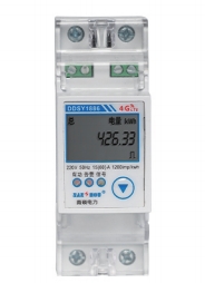 2P导轨4G单相电表
