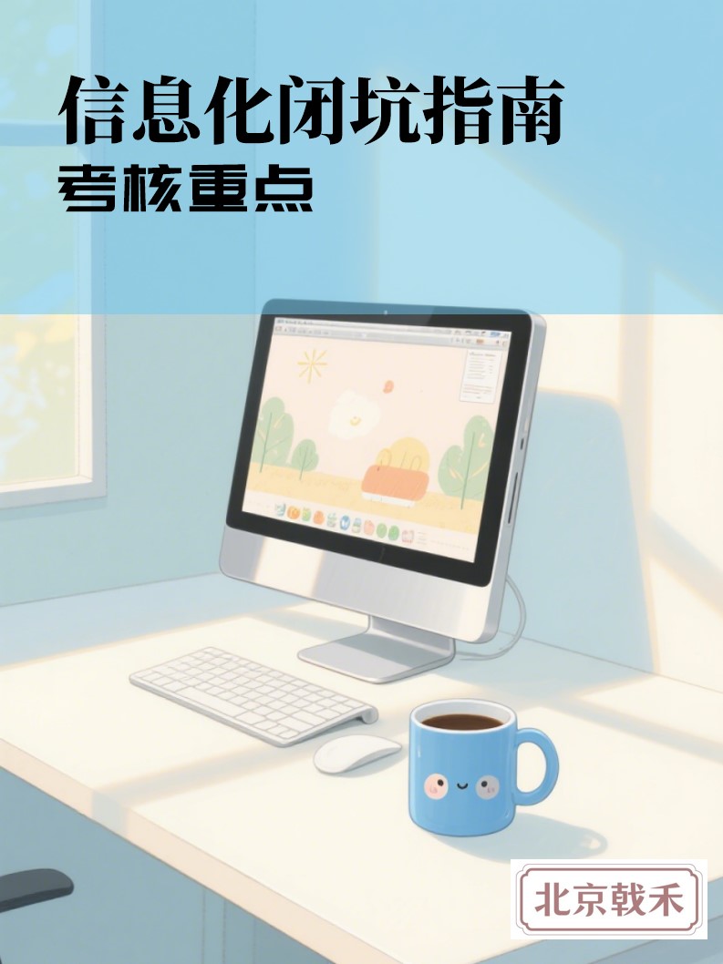 信息化建设的考核重点