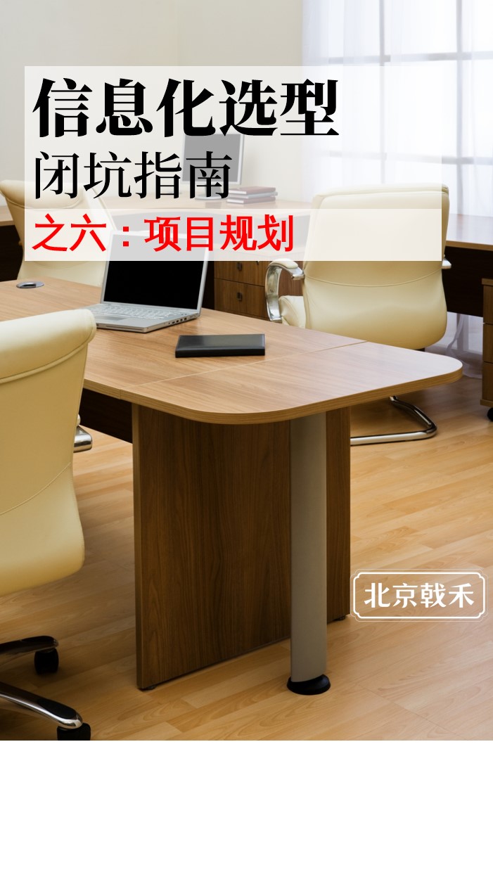 信息化选型之项目规划