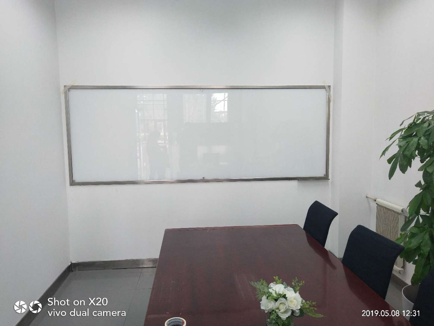 玻璃会议白板