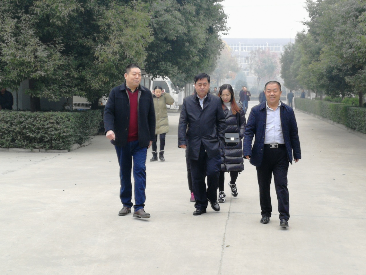 潞安集团领导一行莅临公司指导工作