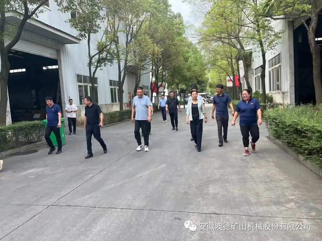 颍上县人民政府县长程晓醒到澳德调研指导工作