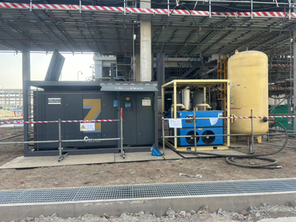 贤易干燥无油压缩空气租赁服务化工行业