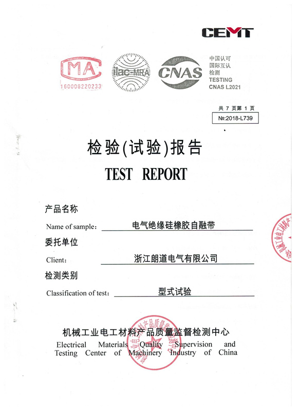 Test report