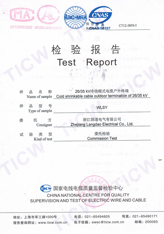 Test report