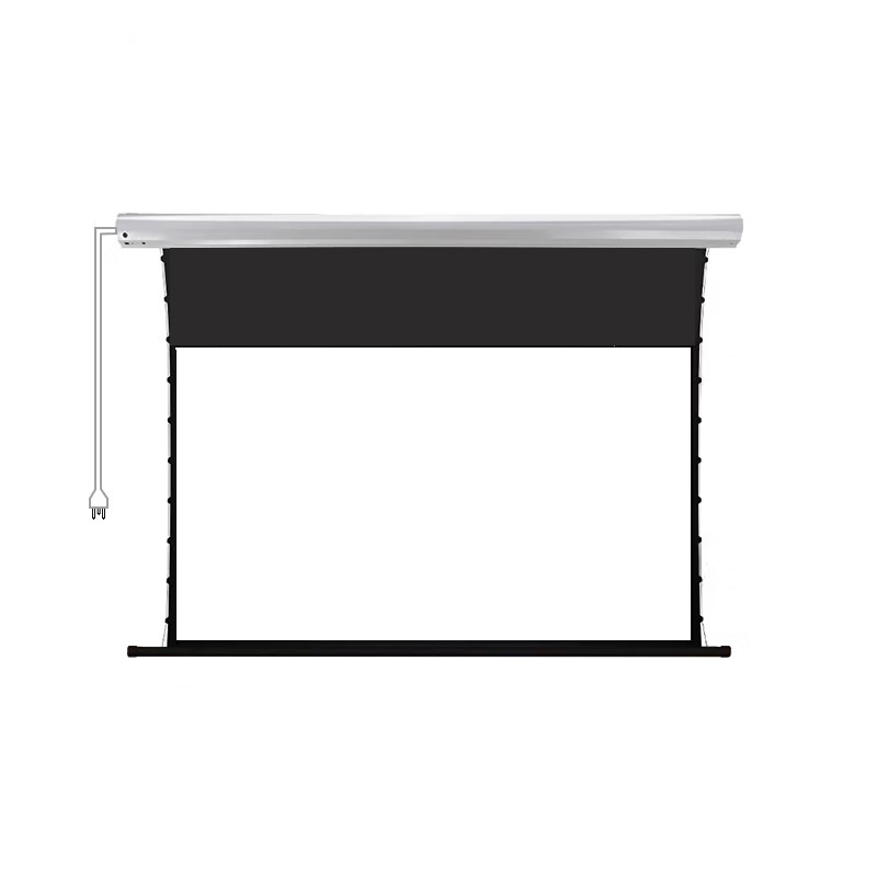 消费级铁壳电动拉线幕