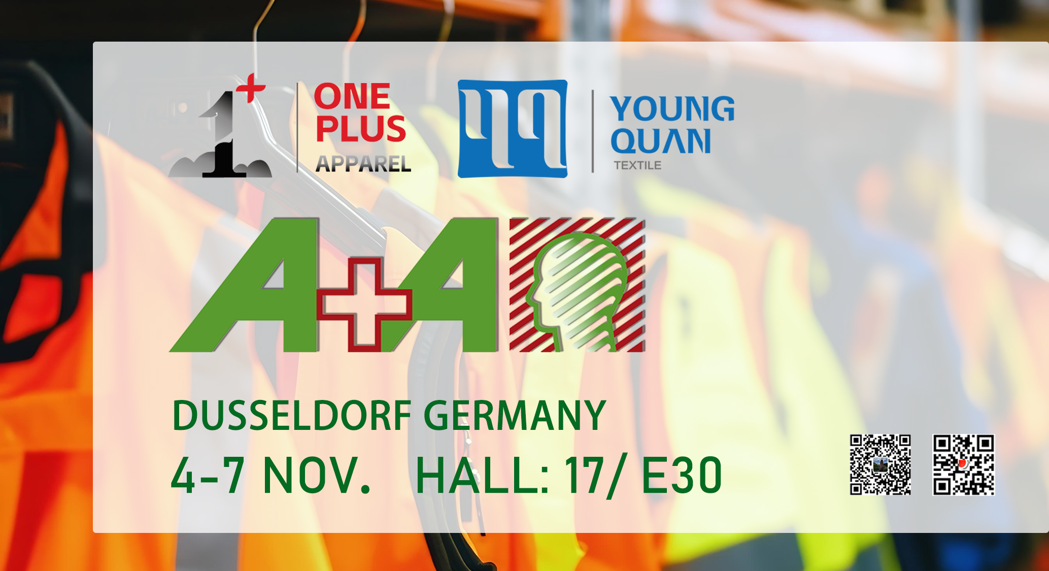 Kunshan Yongquan Textile at A+A 2025. Join Us in Düsseldorf!