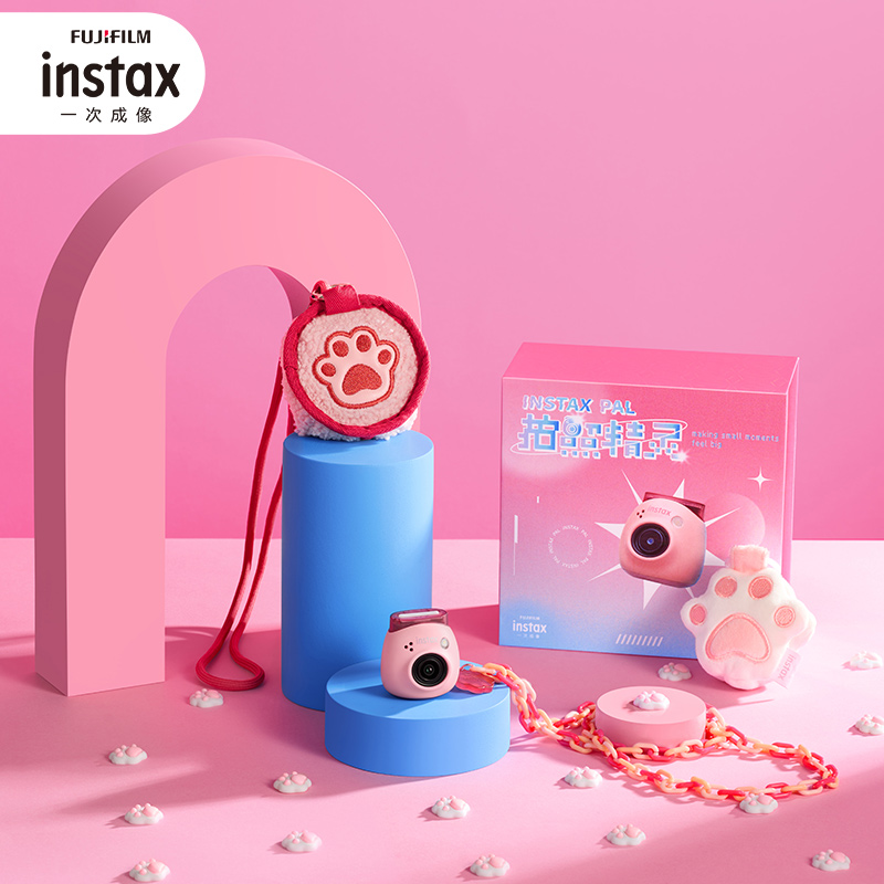 富士instax一次成像PAL拍照精灵礼盒套装
