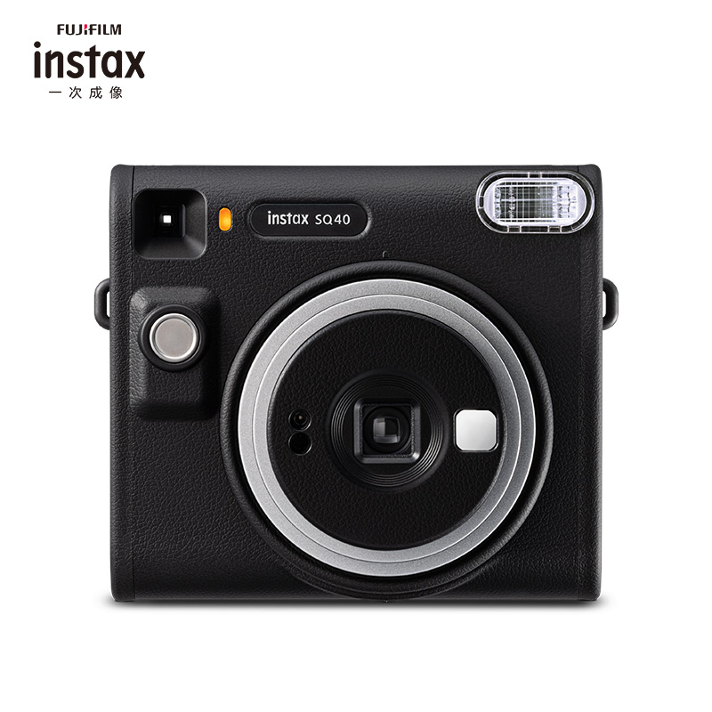 INSTAX/富士SQ40拍立得一次成像方形相机复古拍照标配含10张晚霞相纸