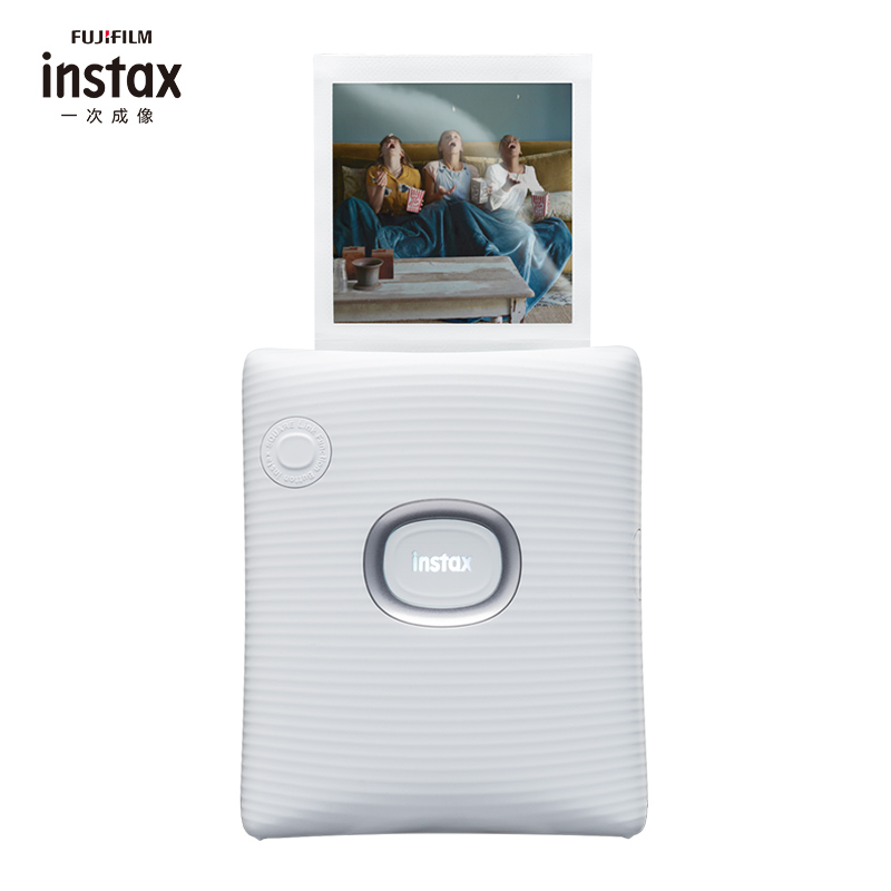 富士instax方形手机照片打印机 SQUARE Link 标配赠20张拍立得相纸