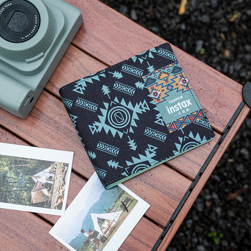 富士instax一次成像WIDE400旷野图腾宽幅相机