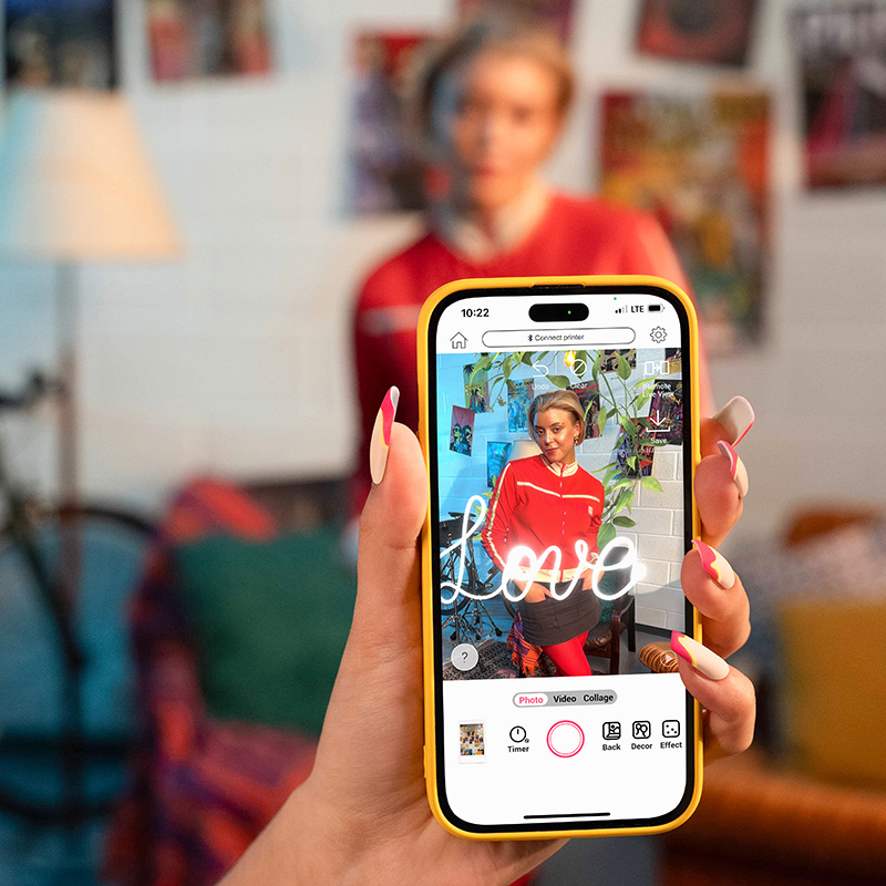 富士instaxminiLink3照片打印机手机蓝牙打印机