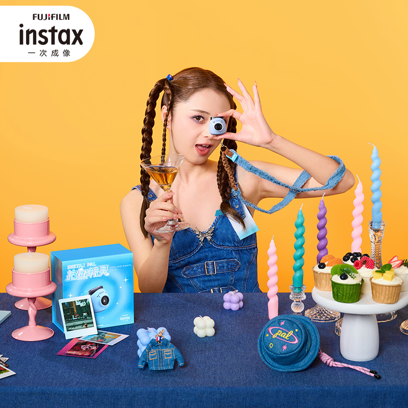 富士instax一次成像PAL拍照精灵礼盒套装