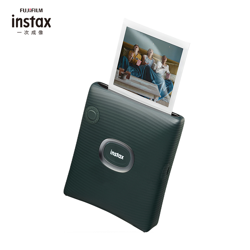 富士instax方形手机照片打印机 SQUARE Link 标配赠20张拍立得相纸