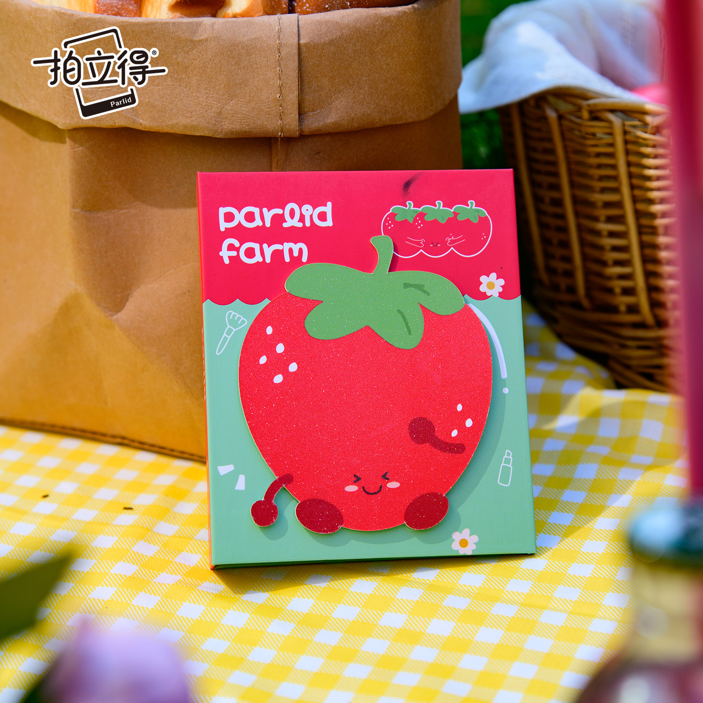 拍立得Parlid卡套相纸收纳套DIY相册情侣纪念册二联卡册mini相纸相册